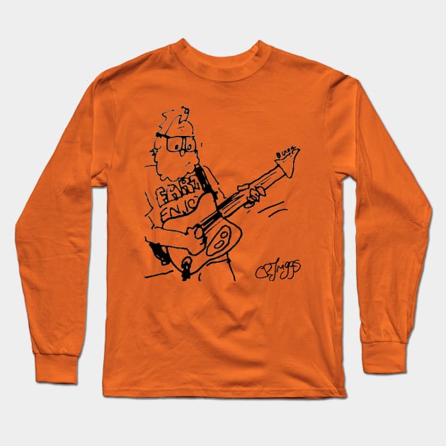 Cartoon Kelly Long Sleeve T-Shirt by The Kintners Music